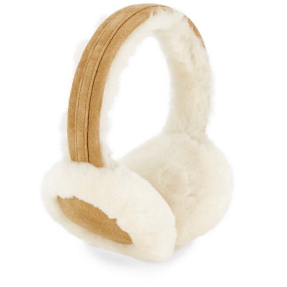 UGG Shearling & Suede Earmuffs
